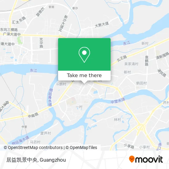 居益凯景中央 map