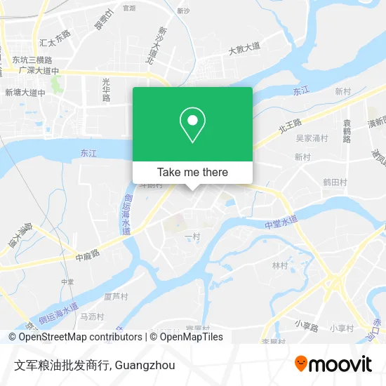 文军粮油批发商行 map