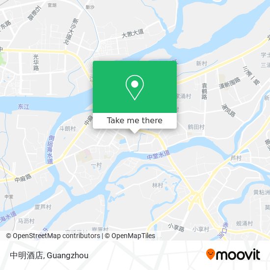 中明酒店 map
