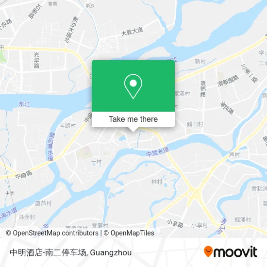 中明酒店-南二停车场 map