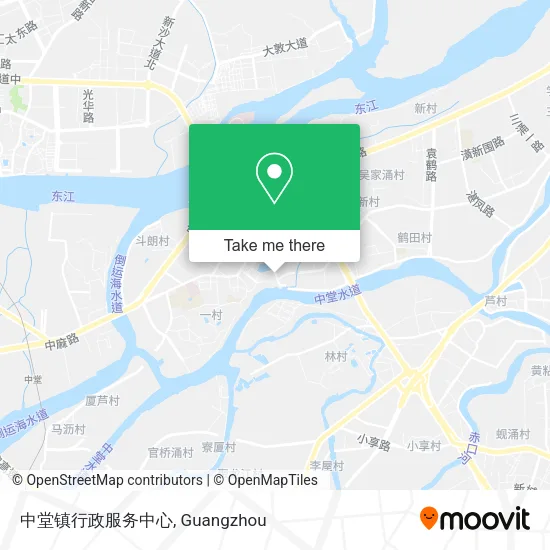 中堂镇行政服务中心 map