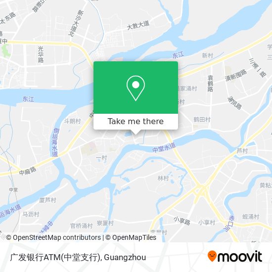 广发银行ATM(中堂支行) map