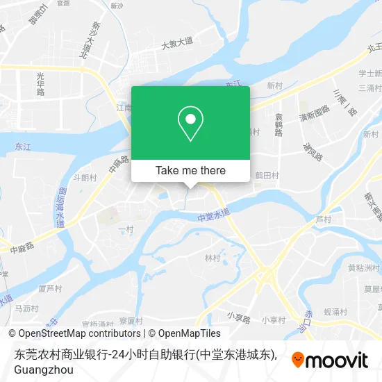 东莞农村商业银行-24小时自助银行(中堂东港城东) map