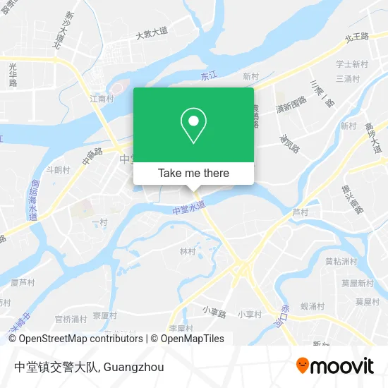 中堂镇交警大队 map