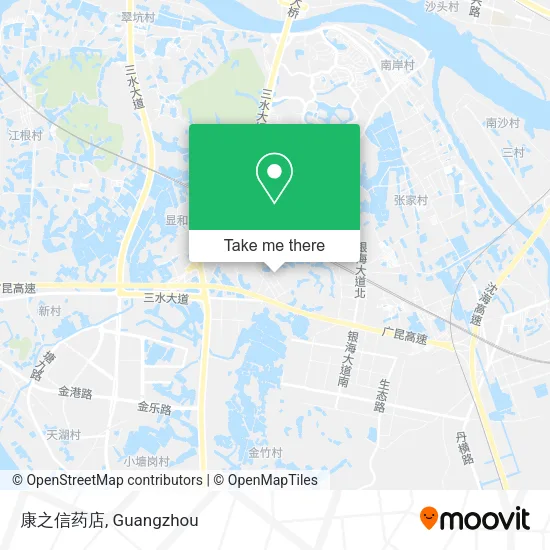 康之信药店 map