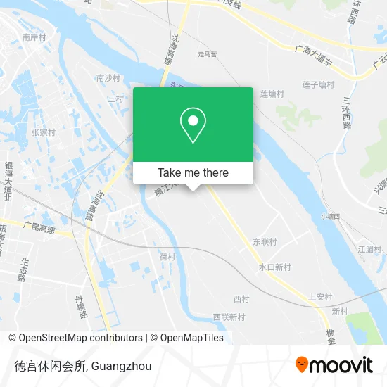 德宫休闲会所 map