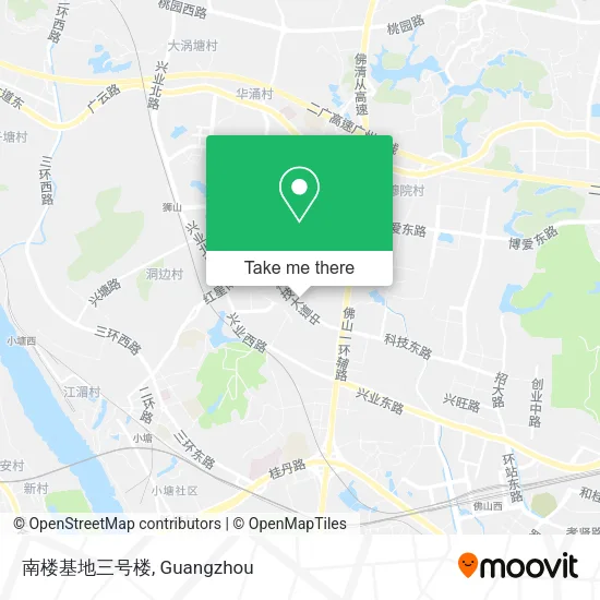 南楼基地三号楼 map