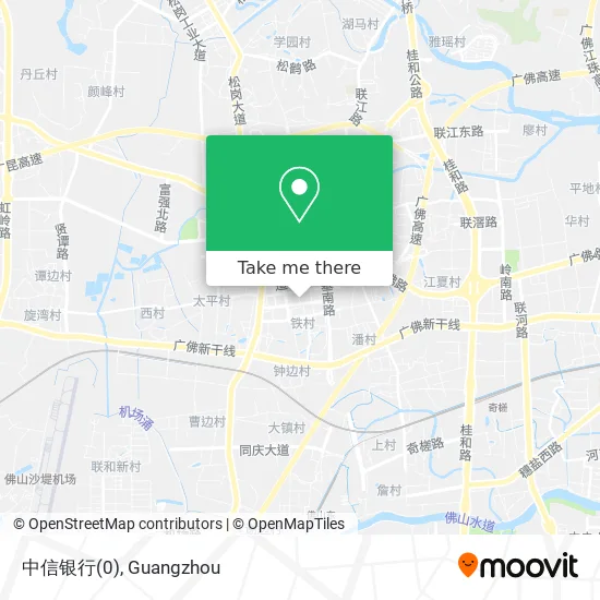 中信银行(0) map
