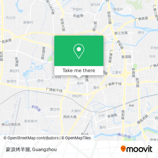 蒙源烤羊腿 map