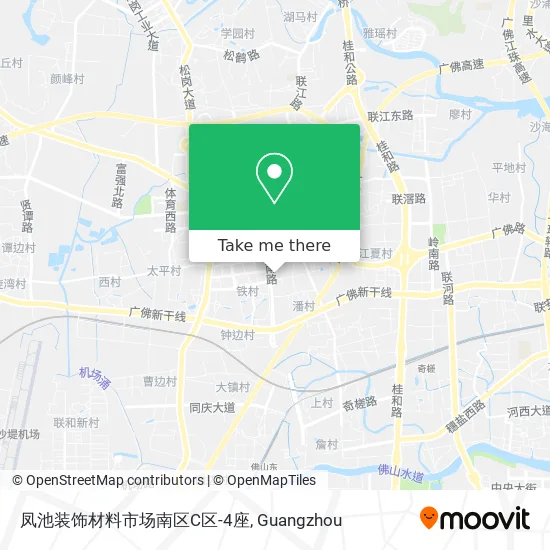 凤池装饰材料市场南区C区-4座 map