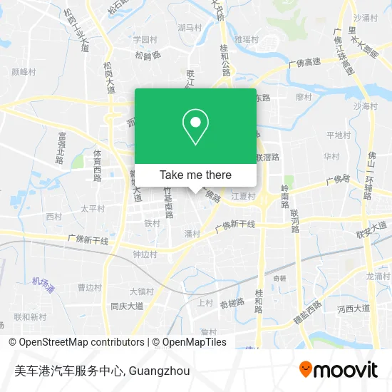 美车港汽车服务中心 map