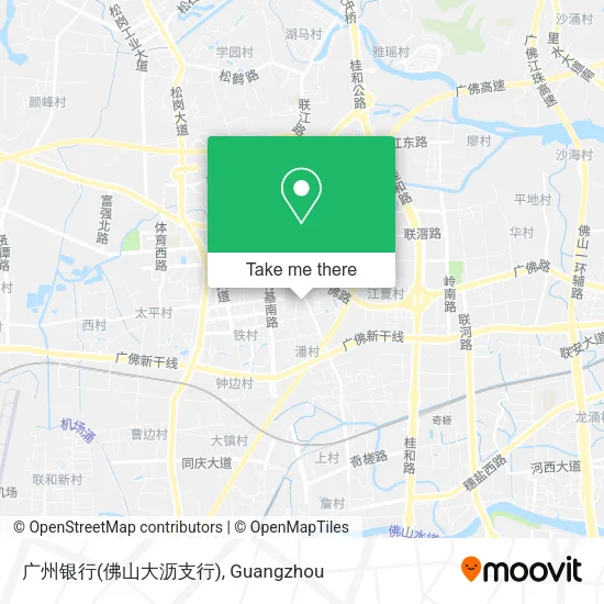 广州银行(佛山大沥支行) map