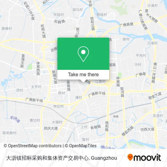 大沥镇招标采购和集体资产交易中心 map