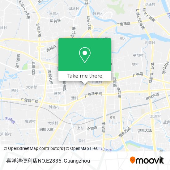 喜洋洋便利店NO.E2835 map