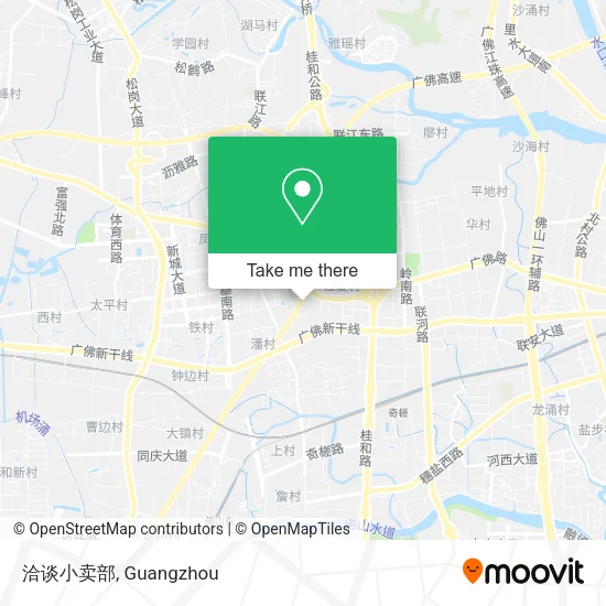 洽谈小卖部 map