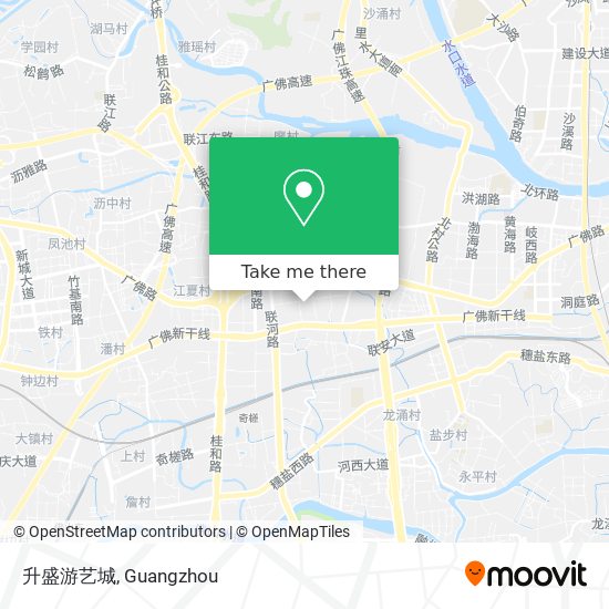 升盛游艺城 map