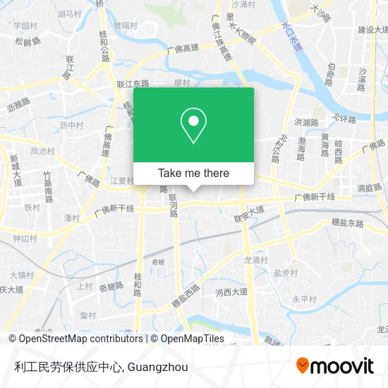 利工民劳保供应中心 map