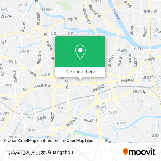 合成家电厨具批发 map