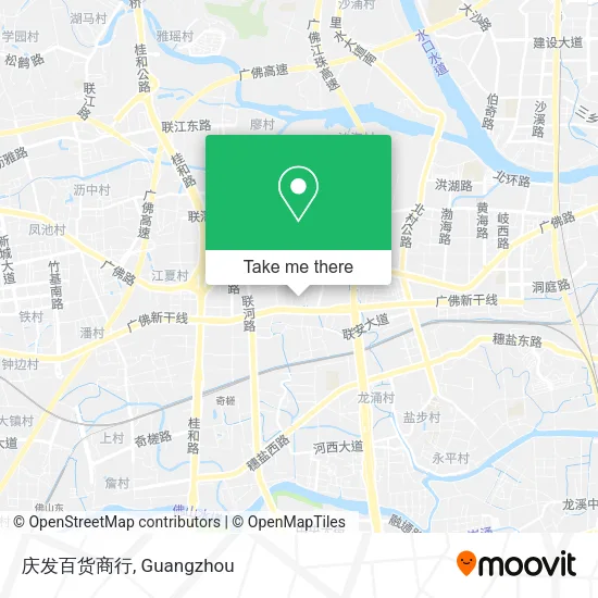 庆发百货商行 map