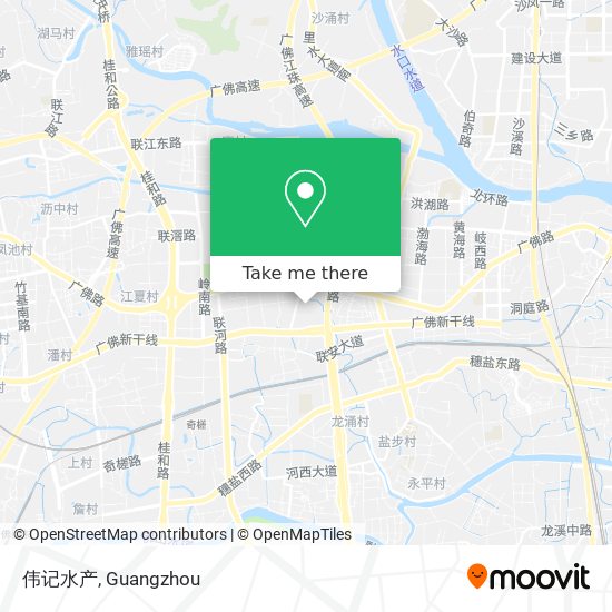伟记水产 map