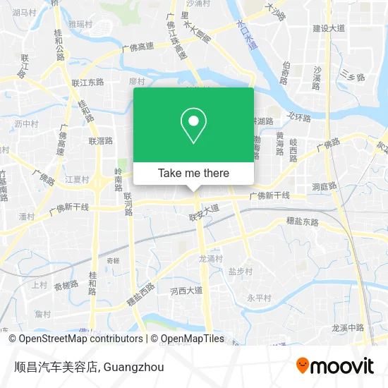 顺昌汽车美容店 map