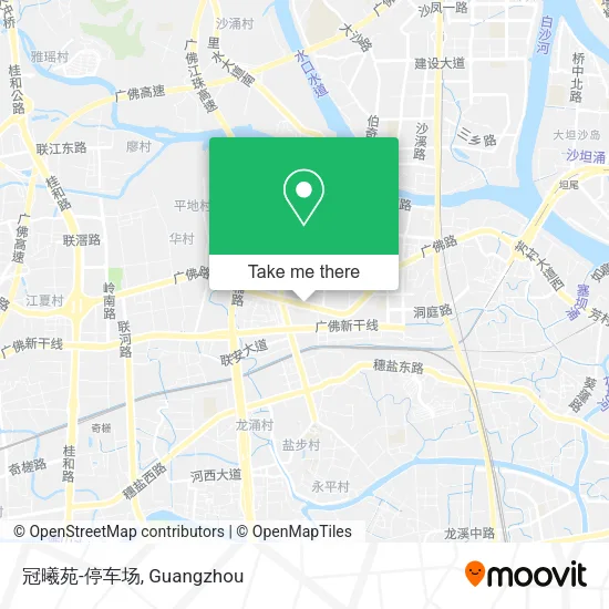 冠曦苑-停车场 map