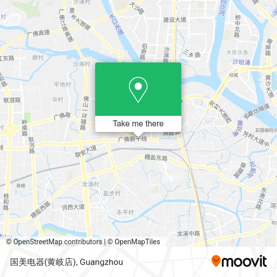 国美电器(黄岐店) map