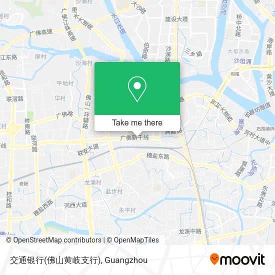 交通银行(佛山黄岐支行) map