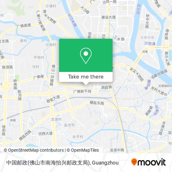 中国邮政(佛山市南海怡兴邮政支局) map