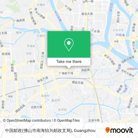 中国邮政(佛山市南海怡兴邮政支局) map