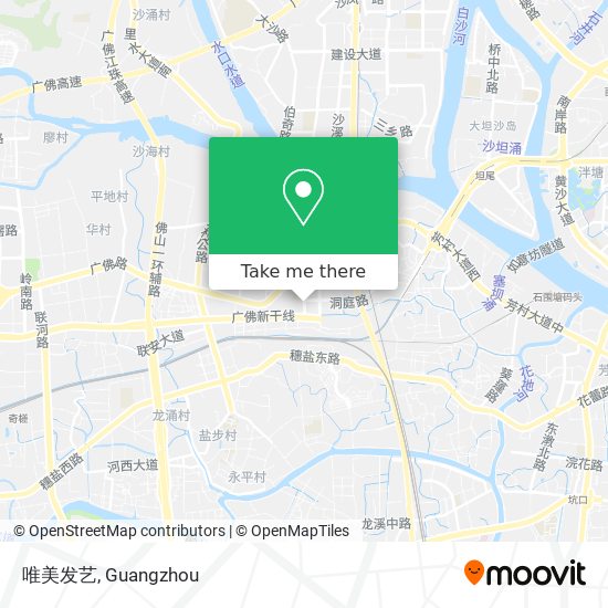 唯美发艺 map