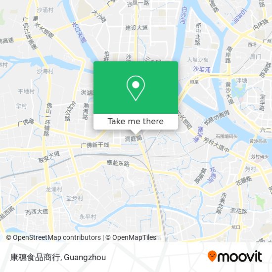 康穗食品商行 map