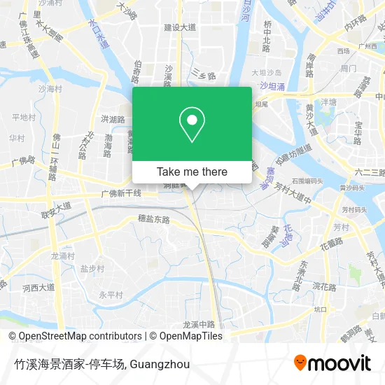 竹溪海景酒家-停车场 map