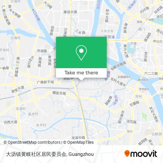 大沥镇黄岐社区居民委员会 map