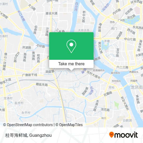 桂哥海鲜城 map