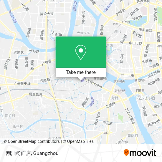 潮汕粉面店 map