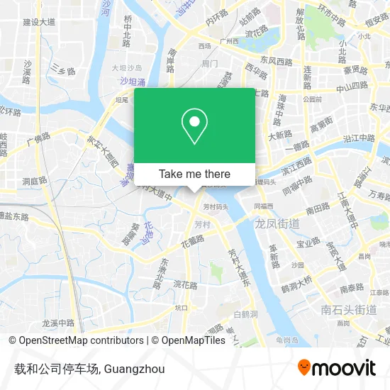 载和公司停车场 map