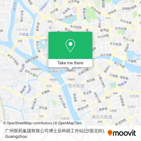 广州医药集团有限公司博士后科研工作站(沙面北街) map