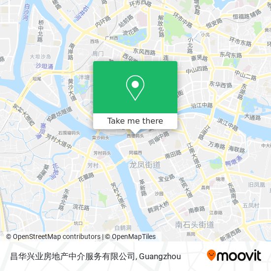 昌华兴业房地产中介服务有限公司 map