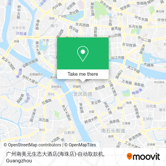 广州南美元生态大酒店(海珠店)-自动取款机 map
