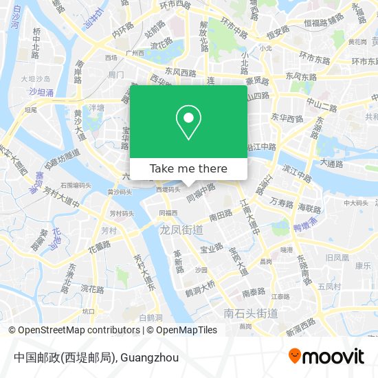 中国邮政(西堤邮局) map