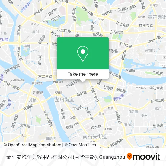 金车友汽车美容用品有限公司(南华中路) map
