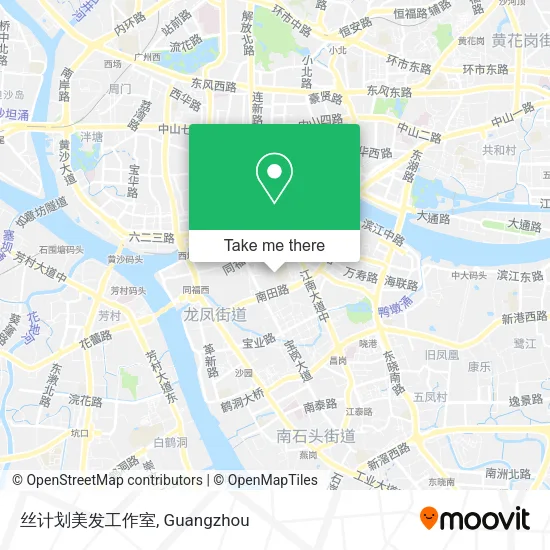 丝计划美发工作室 map