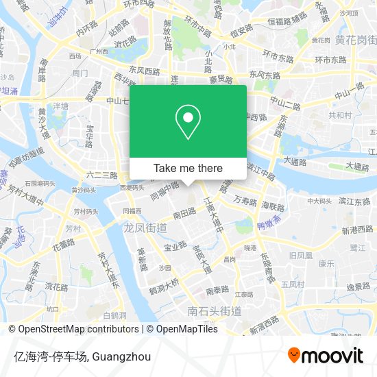 亿海湾-停车场 map