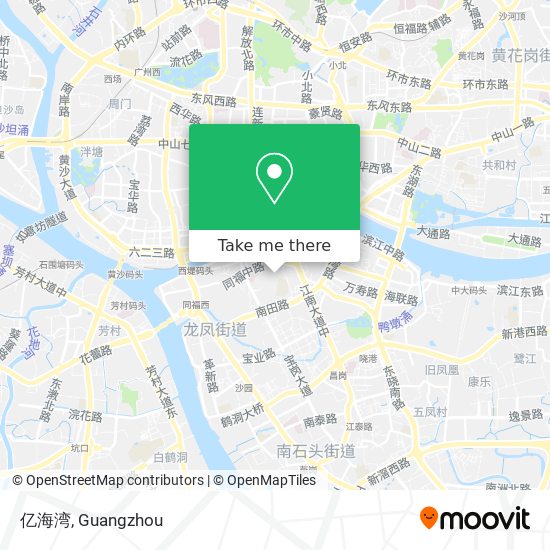 亿海湾 map