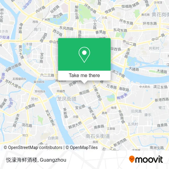 悦濠海鲜酒楼 map