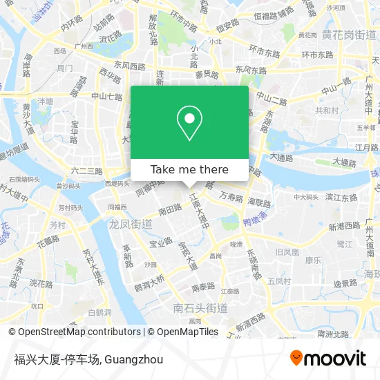 福兴大厦-停车场 map