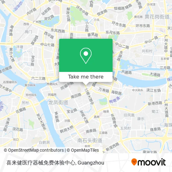 喜来健医疗器械免费体验中心 map