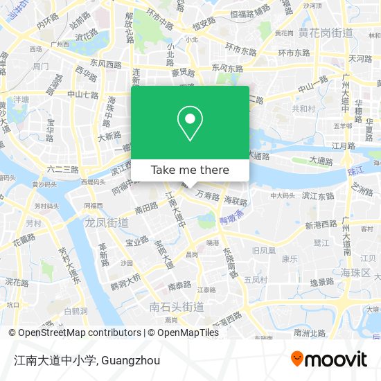 江南大道中小学 map
