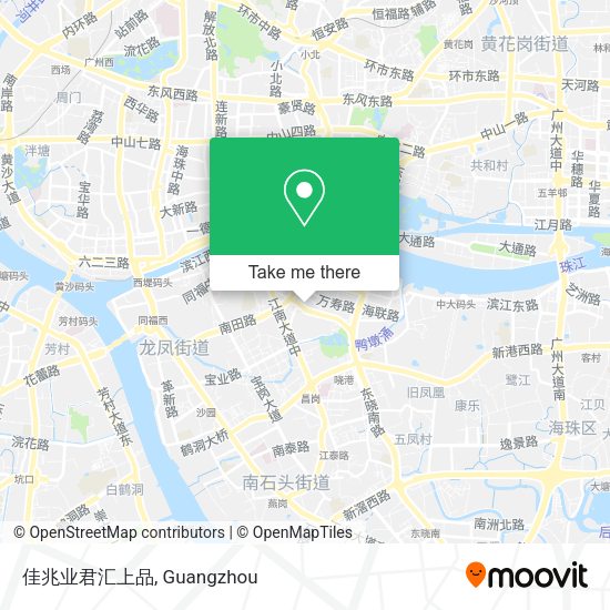 佳兆业君汇上品 map